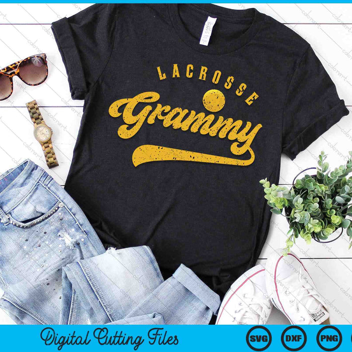 Lacrosse Grammy SVG PNG Digital Printable Files