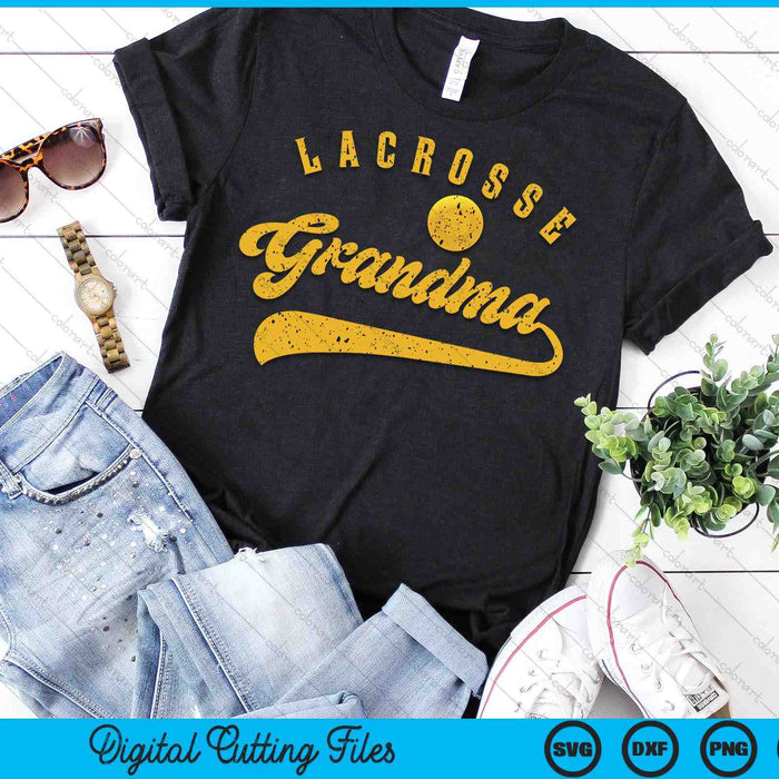 Lacrosse Grandma SVG PNG Digital Printable Files