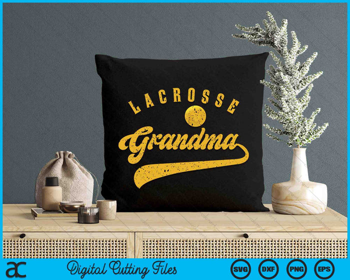 Lacrosse Grandma SVG PNG Digital Printable Files