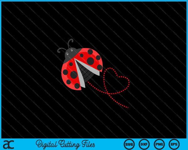 Ladybugs Nature Lover Insect Fans Entomophile SVG PNG Digital Cutting Files
