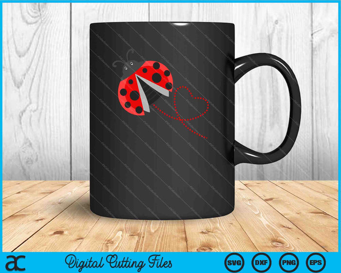 Ladybugs Nature Lover Insect Fans Entomophile SVG PNG Digital Cutting Files