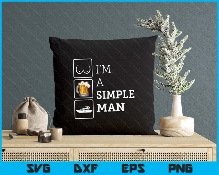 Lake Life Beer Boobs And Boats Dad Captain SVG PNG Digital Printable Files