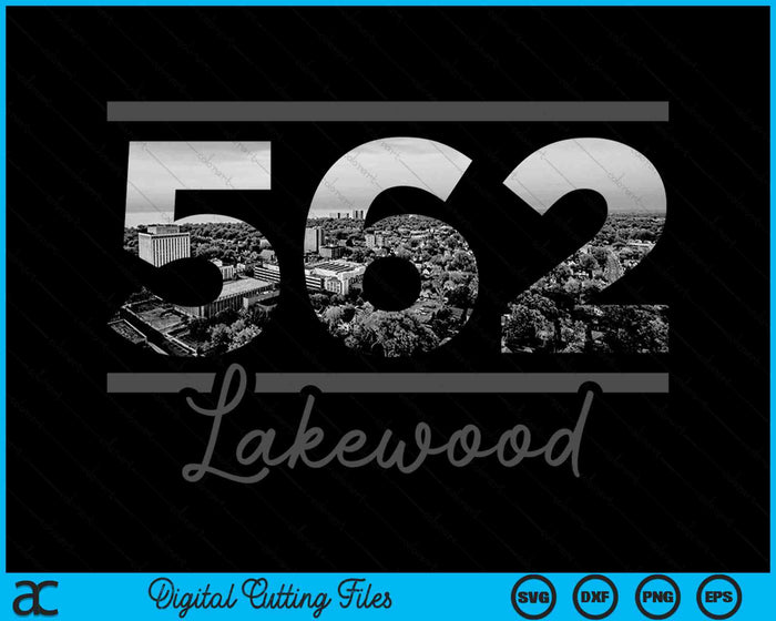 Lakewood 562 Area Code Skyline California Vintage SVG Cutting Files lakewood-562-area-code-skyline-california-vintage-svg-cutting-files