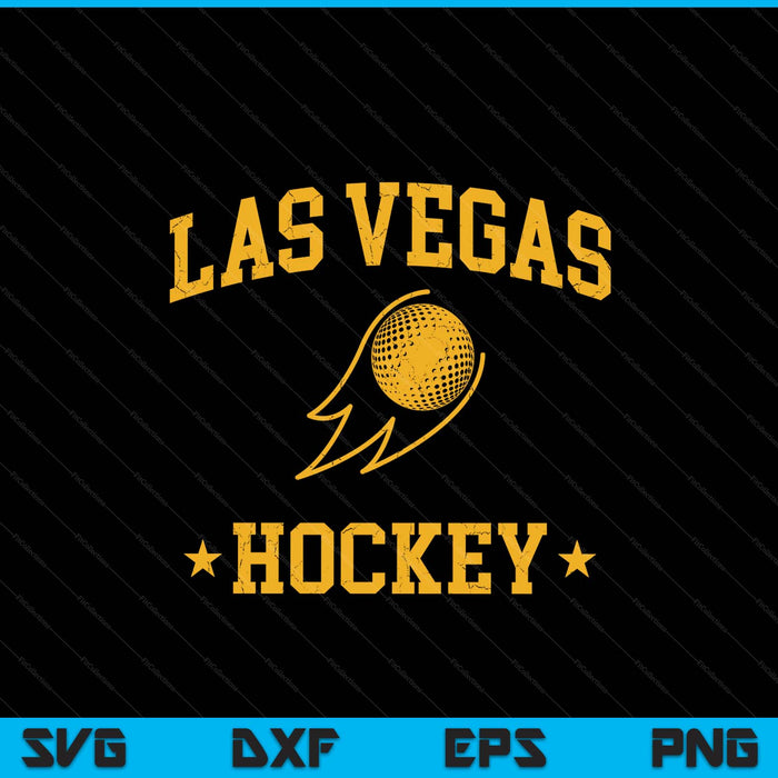 Las Vegas hockey vintage gameday retro hockey lover SVG cut file