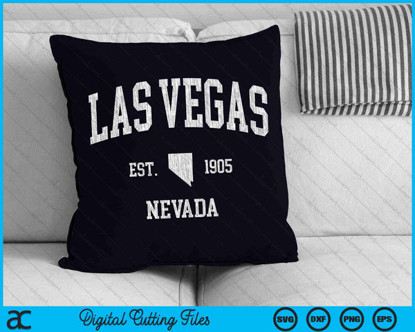 Las Vegas Nevada NV Vintage Sports Design SVG PNG Digital Cutting Files