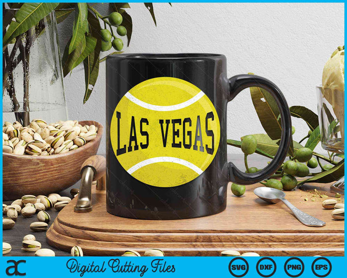 Las Vegas Tennis Fan SVG PNG Digital Cutting Files