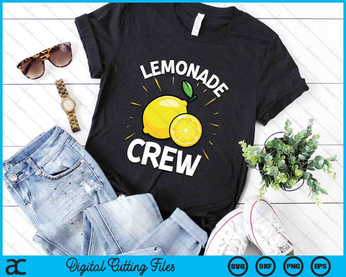 Lemonade Crew SVG PNG Digital Cutting Files