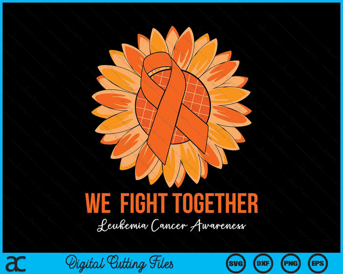 Leukemia Cancer Awareness SVG PNG Digital Cutting Files