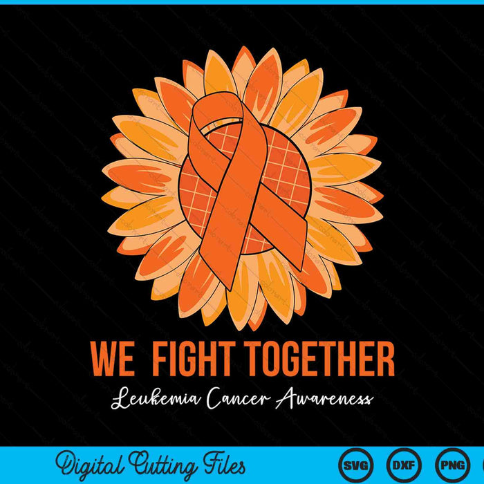Leukemia cancer awareness SVG cut file