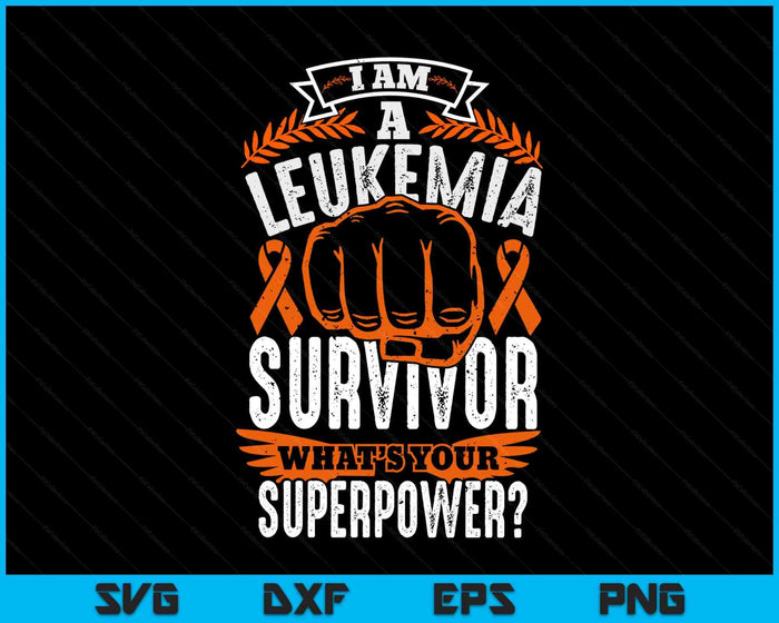 Leukemia Cancer Survivor Awareness Ribbon SVG PNG Digital Printable Files