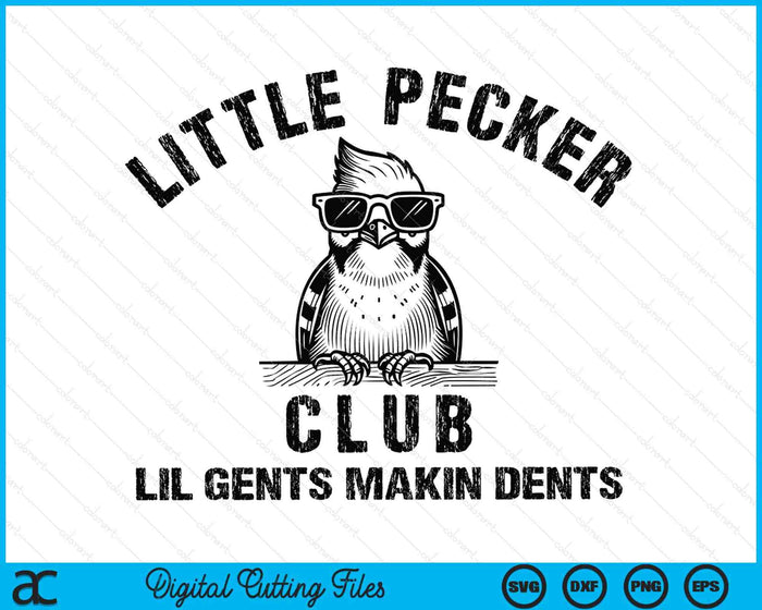 Lil Pecker Club SVG PNG Digital Printable Files