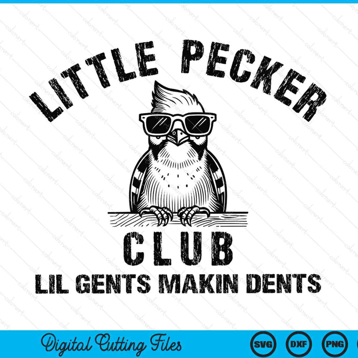 Lil Pecker Club SVG PNG Digital Printable Files