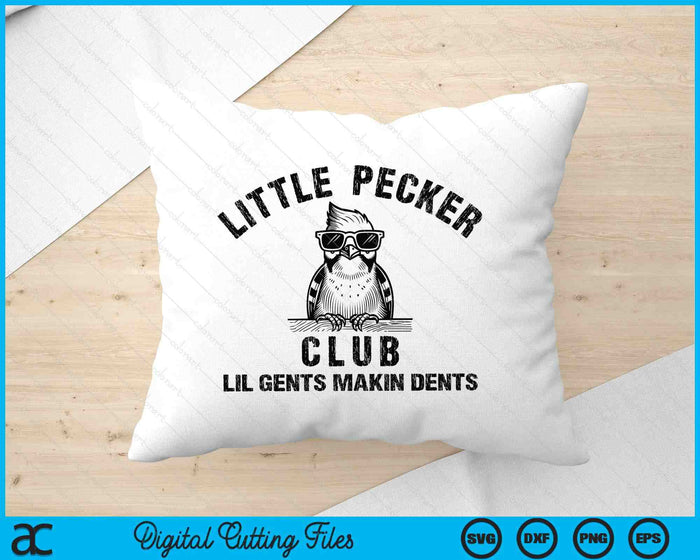 Lil Pecker Club SVG PNG Digital Printable Files