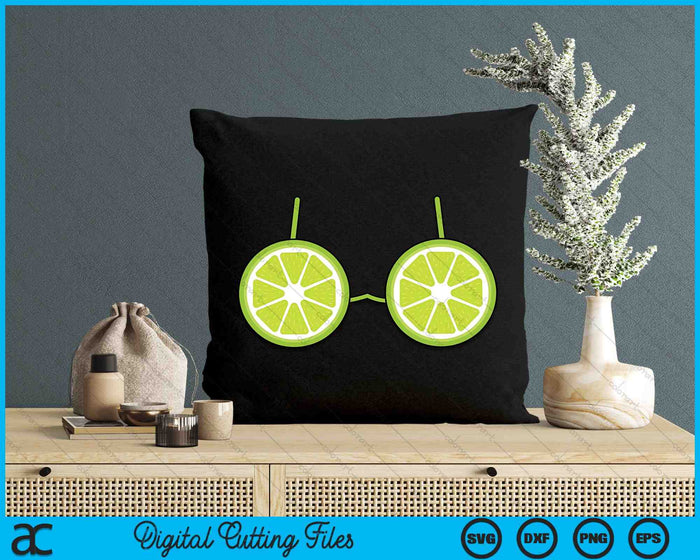 Lime Bra Costume Cute Easy Fruit Halloween Costume SVG PNG Digital Cutting Files