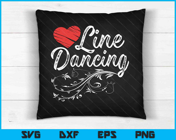 Line Dancing Line Dance SVG PNG Digital Cutting Files