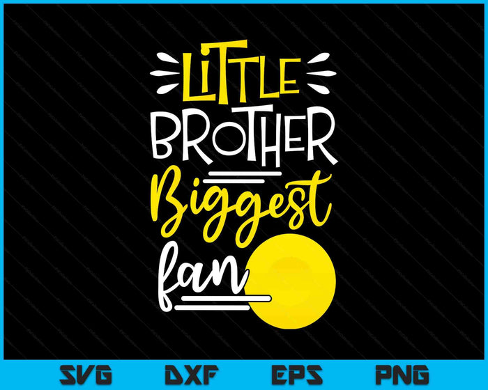 Little Brother Biggest Fan Lacrosse, Lacrosse Boys SVG PNG Digital Printable Files