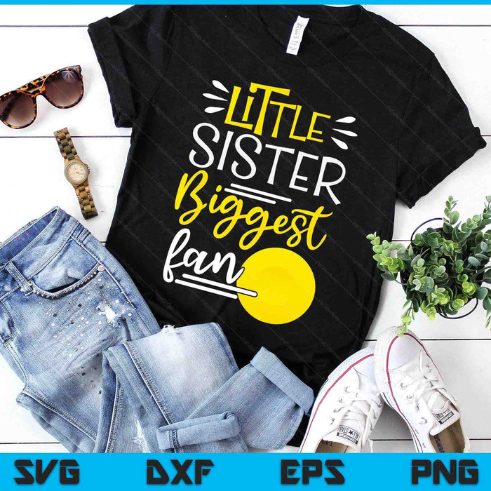 Little Sister Biggest Fan Lacrosse, Lacrosse Girls SVG PNG Digital Printable Files