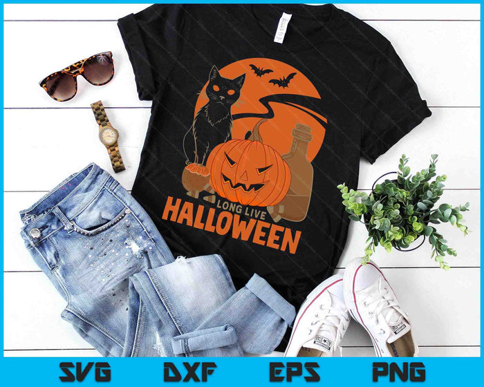 Long Live Halloween SVG PNG Digital Printable Files