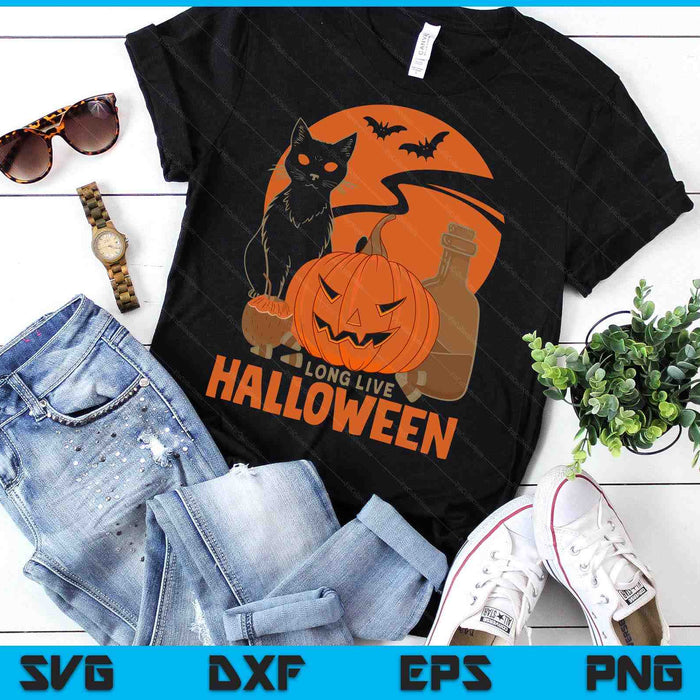 Long Live Halloween SVG PNG Digital Printable Files