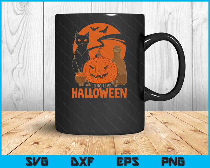 Long Live Halloween SVG PNG Digital Printable Files