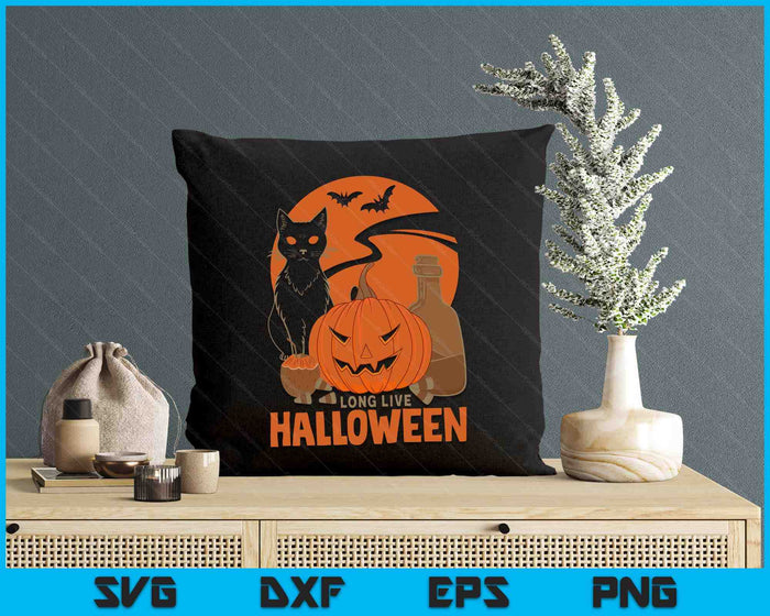 Long Live Halloween SVG PNG Digital Printable Files