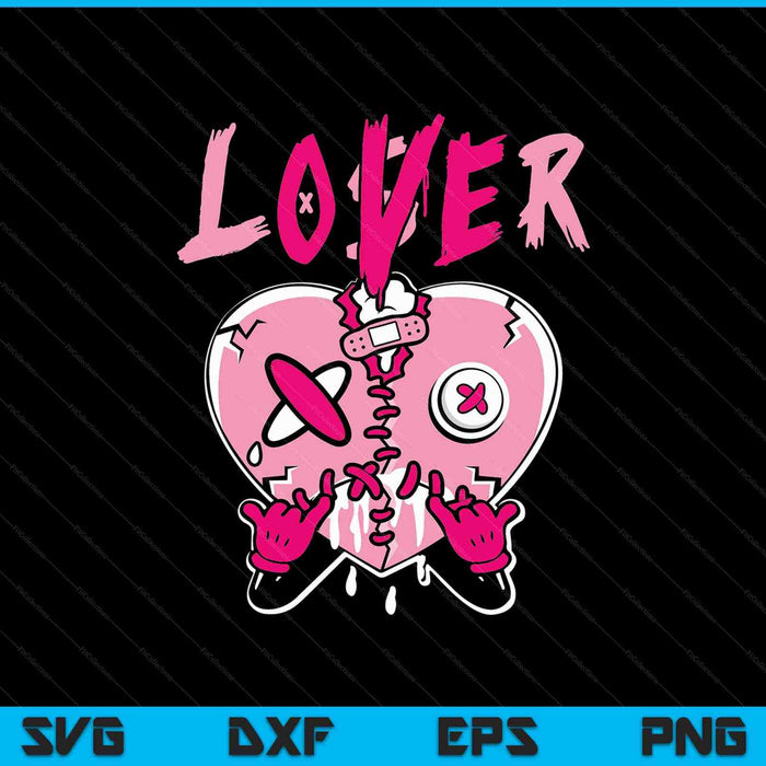 Loser Lover Heart Dripping Low Triple Pink Matching SVG PNG Cutting Printable Files