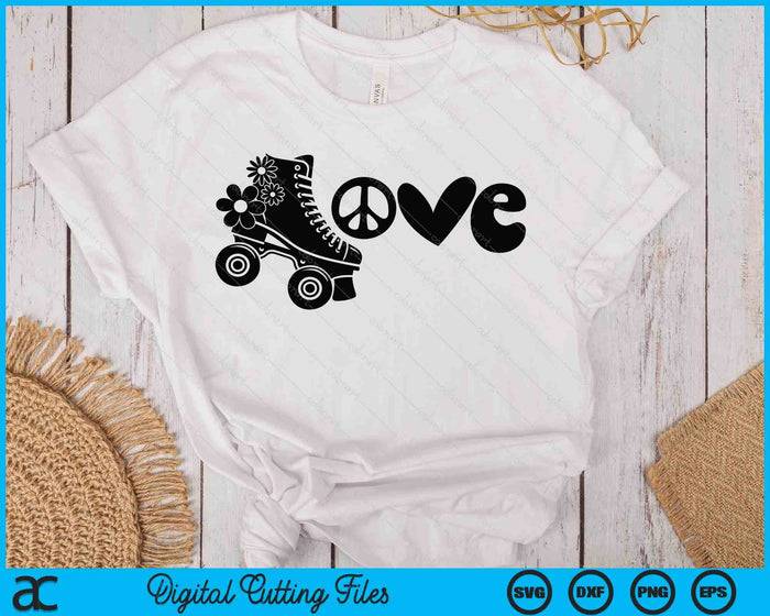 Love Skating SVG PNG Digital Printable Files