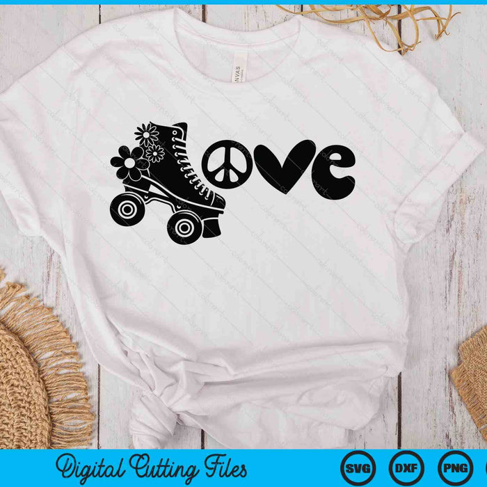 Love Skating SVG PNG Digital Printable Files