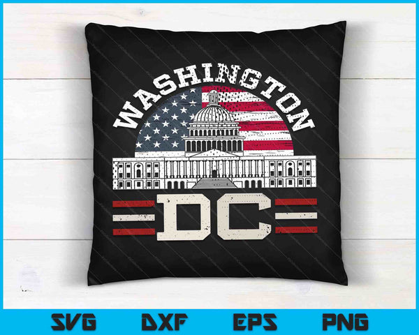 Love Washington DC USA SVG PNG Digital Cutting Files