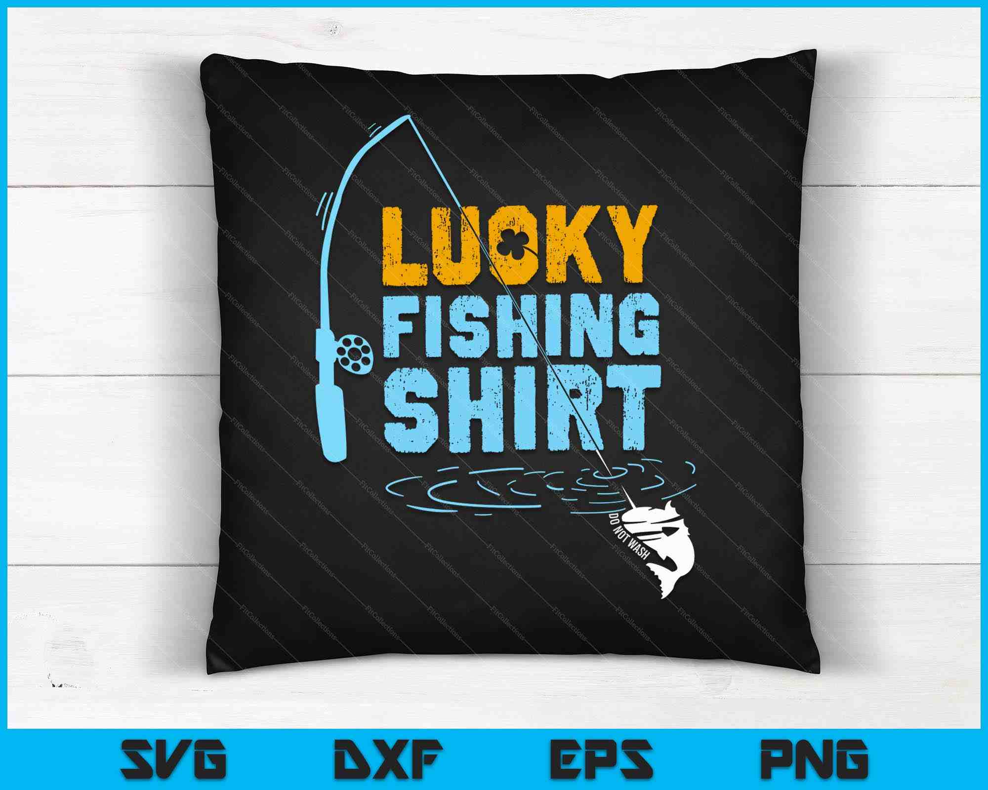 Lucky Fishing Shirt For A Fisherman SVG PNG Digital Cutting Files –  creativeusarts