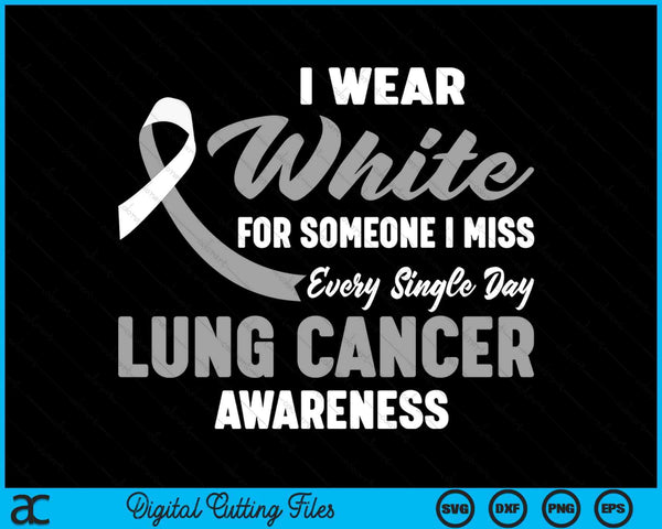 Lung Cancer Awareness SVG PNG Cutting Files