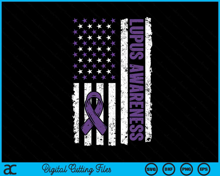 Lupus Awareness We Wear Purple For Lupus Awareness SVG PNG Digital Cutting Files
