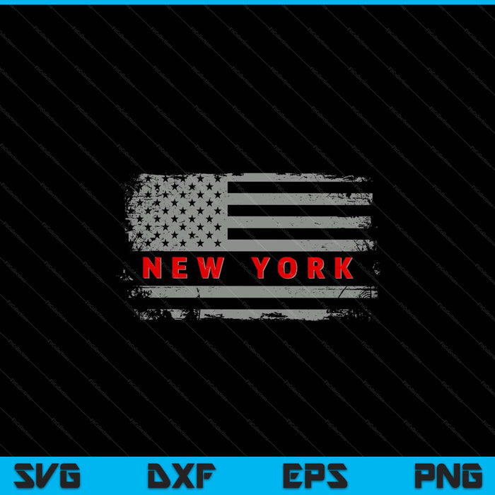 Luv USA New York American state 4th of July SVG cut file