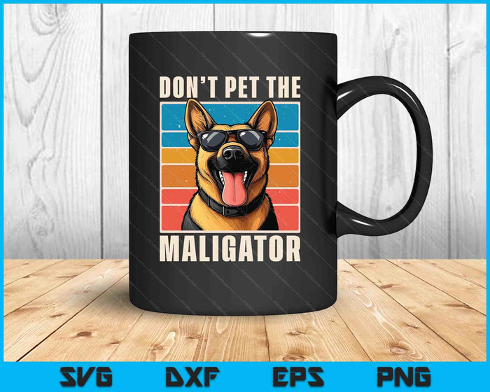 Malinois Maligator Belgian Malinois SVG PNG Digital Printable Files