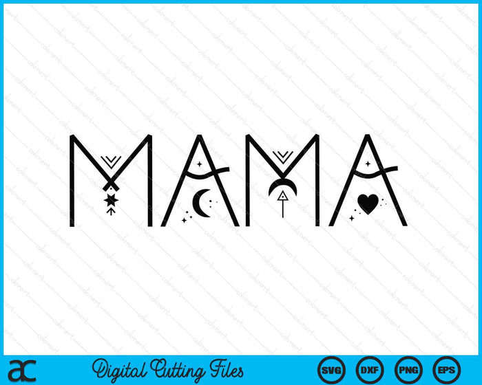 Mama Mother's Day SVG PNG Digital Printable Files