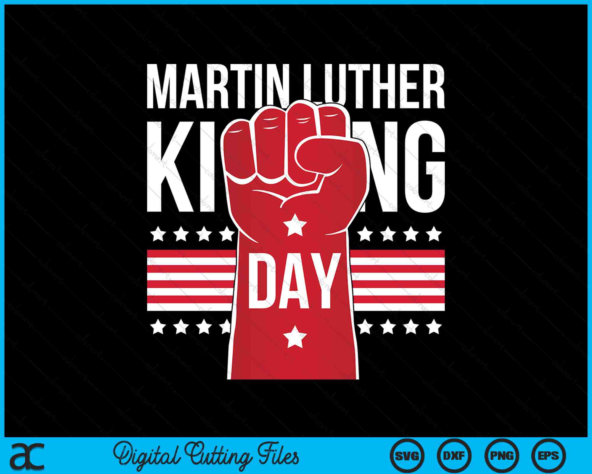 Martin Svg Files Martin Luther King Day SVG PNG Digital Cutting Files – creativeusarts