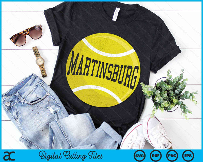 Martinsburg Tennis Fan SVG PNG Digital Cutting Files