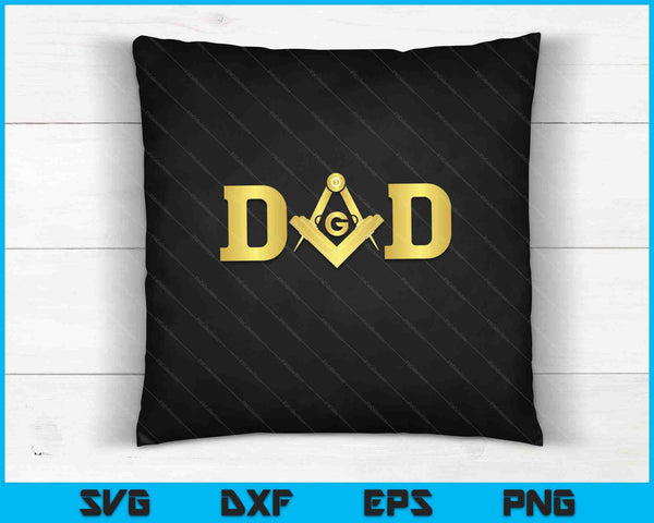 Masonic Dad SVG PNG Cutting Printable Files