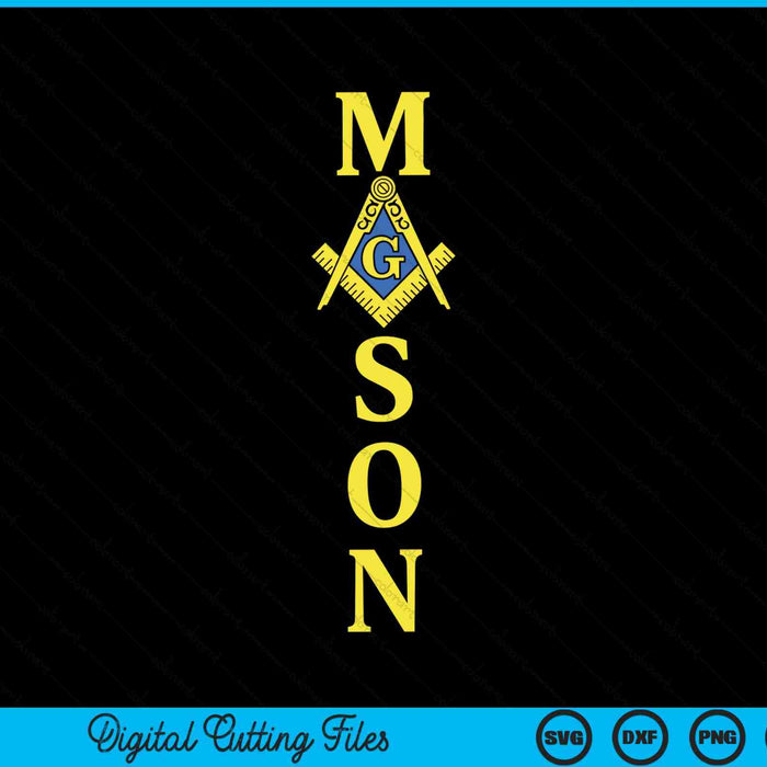 Masonic Mason Square & Compass Freemason SVG PNG Cutting Printable Files