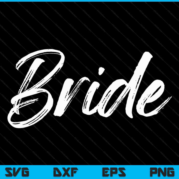 A juego preparándose novia boda novia SVG PNG cortando archivos imprimibles