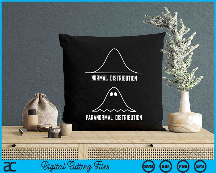 Math Statistics Normal Paranormal Distribution Teacher SVG PNG Digital Cutting Files