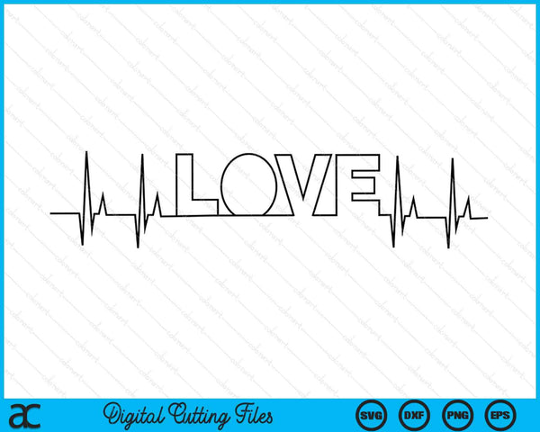 Medical nursing heart stethoscope heartbeat medical nurse SVG cut file