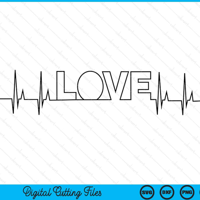 Medical nursing heart stethoscope heartbeat medical nurse SVG cut file