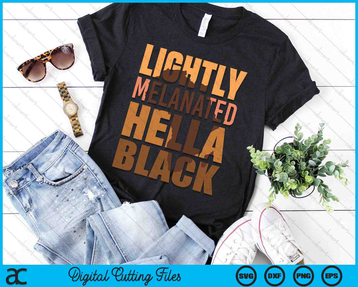 Melanin Black History Month SVG PNG Digital Printable Files