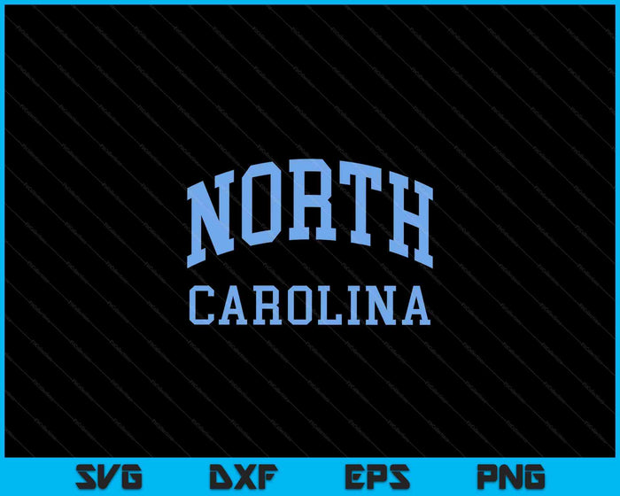 Men Women Kid North Carolina Design State of NC Classic SVG PNG Digital Cutting Files