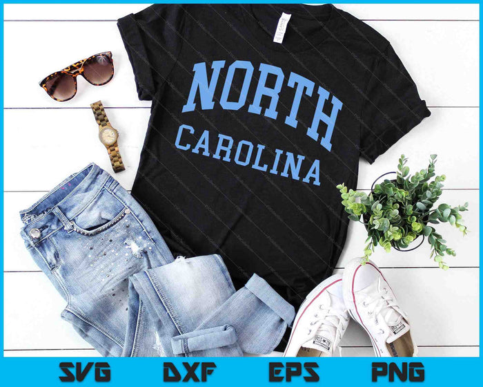 Mannen vrouwen Kid North Carolina Design staat NC klassieke SVG PNG digitale snijbestanden