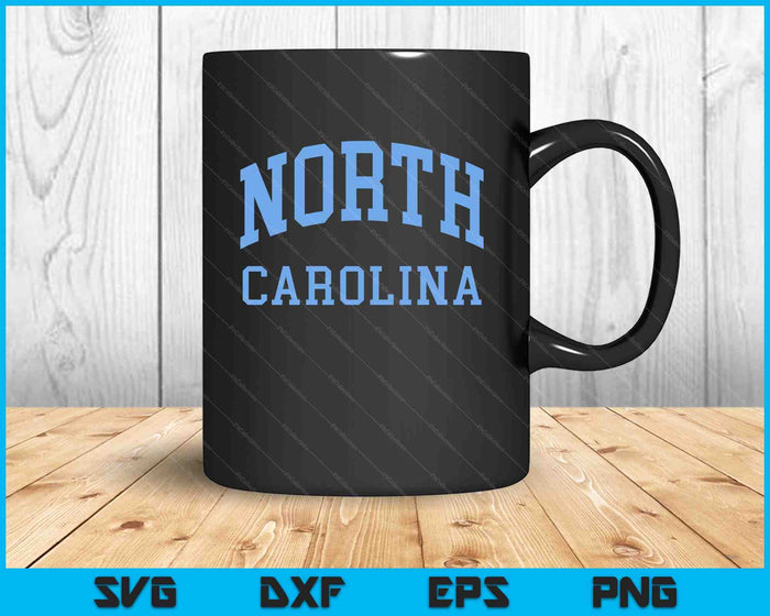 Mannen vrouwen Kid North Carolina Design staat NC klassieke SVG PNG digitale snijbestanden