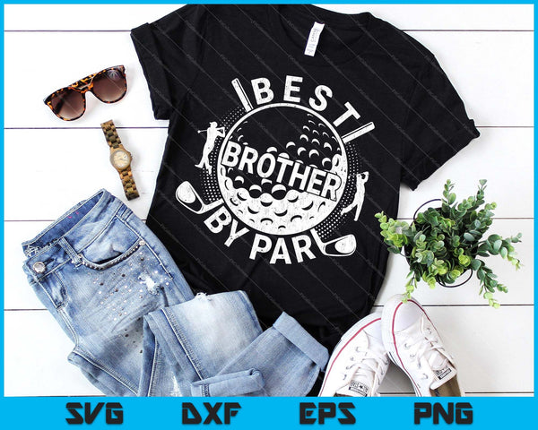 Mens beste broer door Par Golf Lover SVG PNG snijden afdrukbare bestanden - on a t-shirt