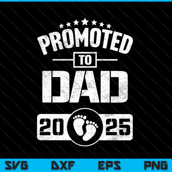 Mens Soon To Be Dad est.2025 Father's Day SVG PNG Digital Cutting Files