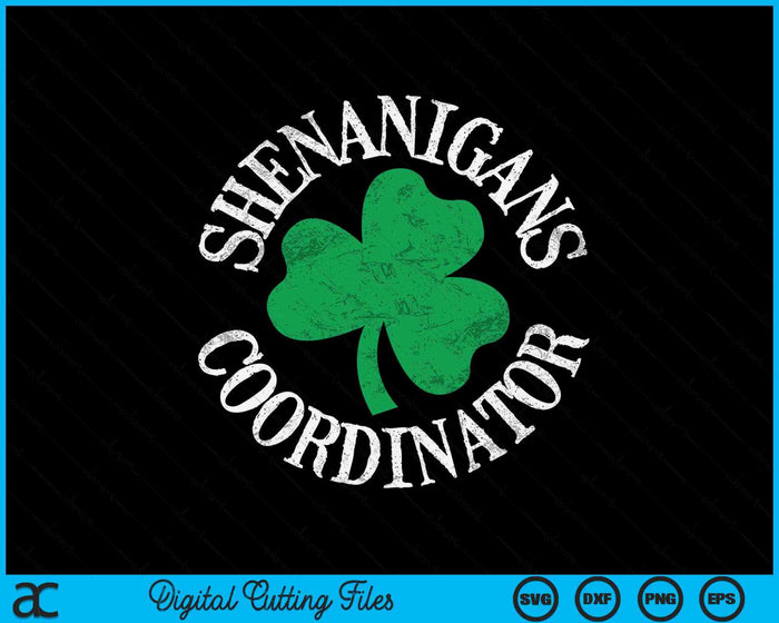 Shamrock St Patricks Day SVG PNG Digital Printable Files